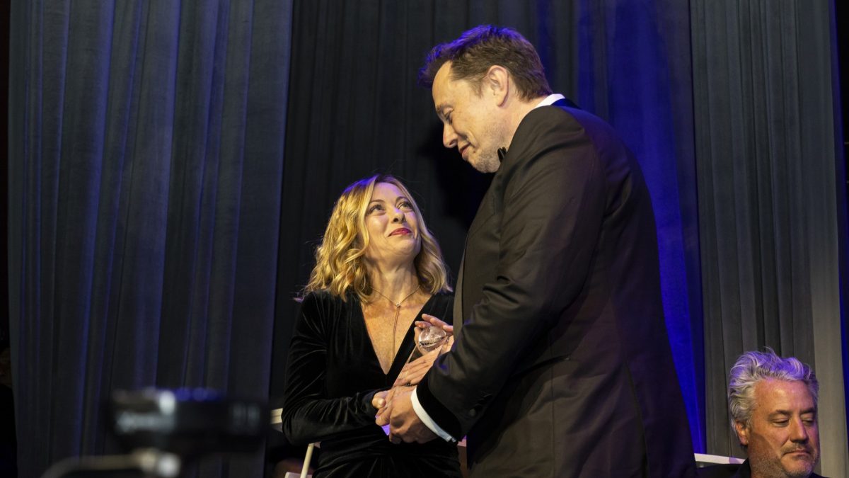 Elon Musk e Giorgia Meloni